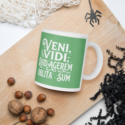 Latin I Came I Saw I Forgot I Was Doing (Feminine Version) Mug - history buff gift by HistoHead