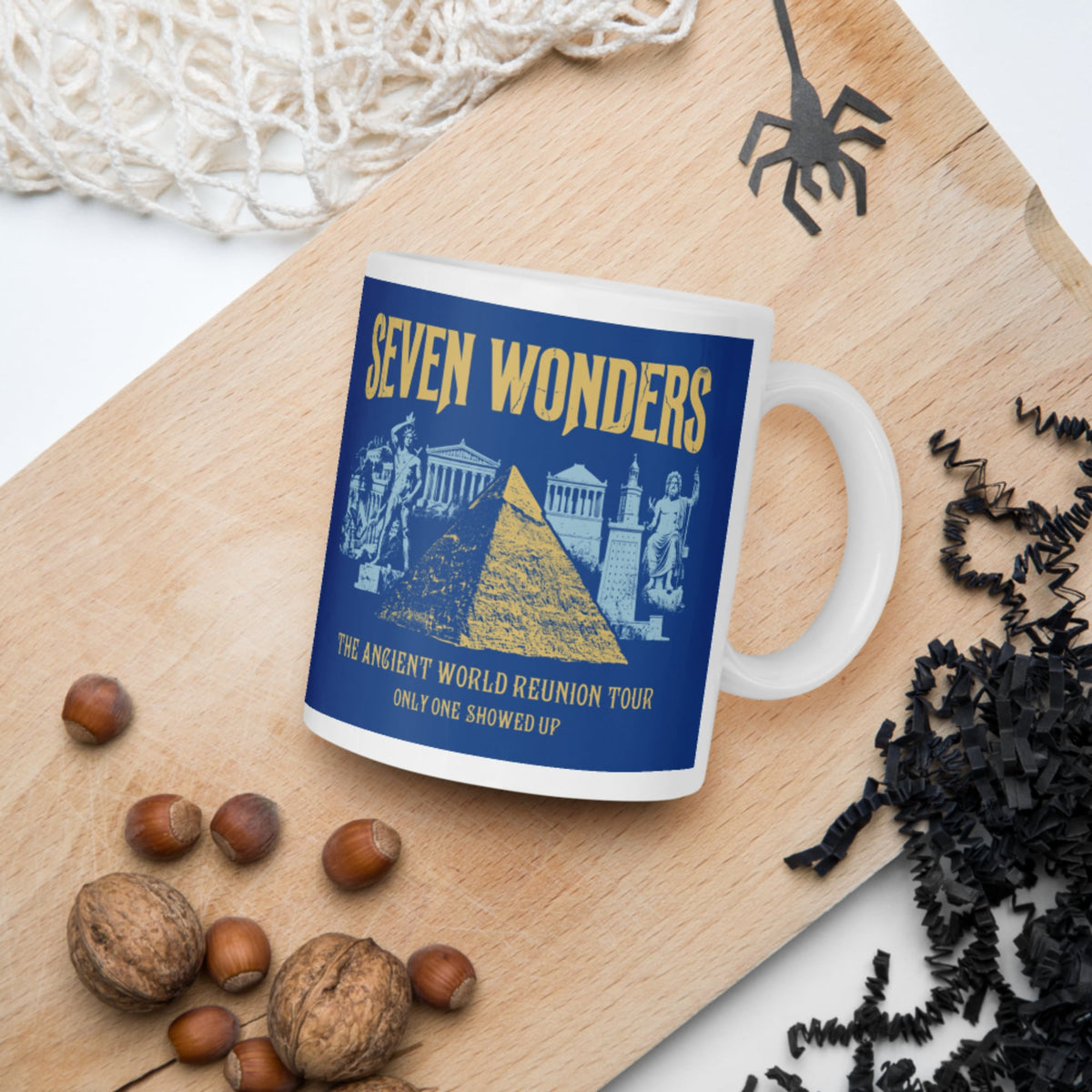 Seven Wonders Reunion Tour Mug - history buff gift by HistoHead