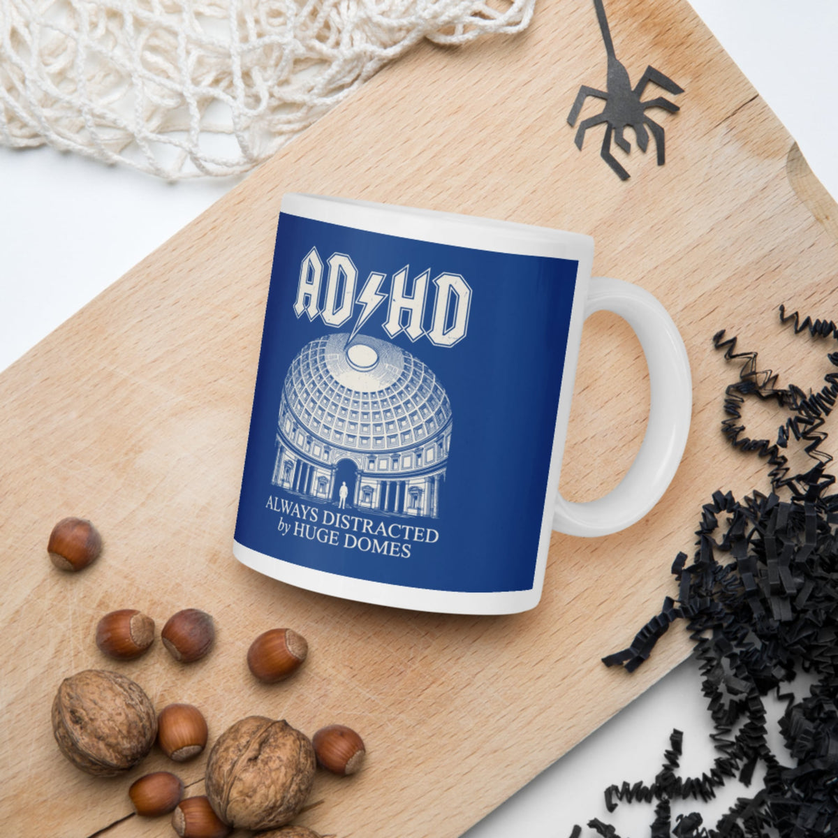 Always Distracted by Huge Domes Mug - history buff gift by HistoHead