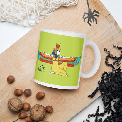 Egyptian Goddess Isis Mug - history buff gift by HistoHead