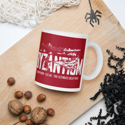 Greek Fire 678 Mug - history buff gift by HistoHead