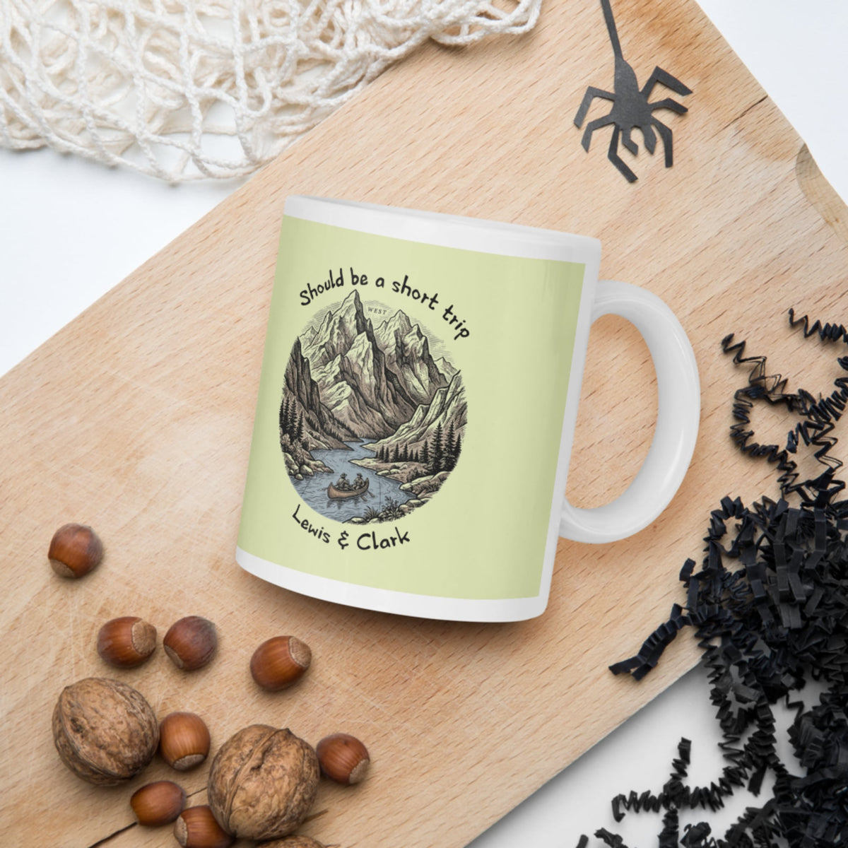 Lewis & Clark Short Trip Mug - history buff gift by HistoHead