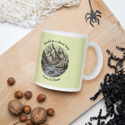 Lewis & Clark Short Trip Mug - history buff gift by HistoHead
