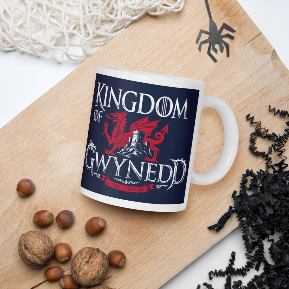 Kingdom of Gwynedd Mug - history buff gift by HistoHead