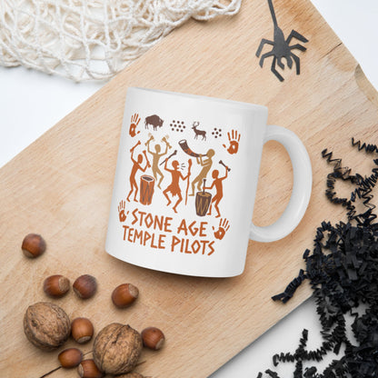 Stone Age Temple Pilots Mug - history buff gift by HistoHead