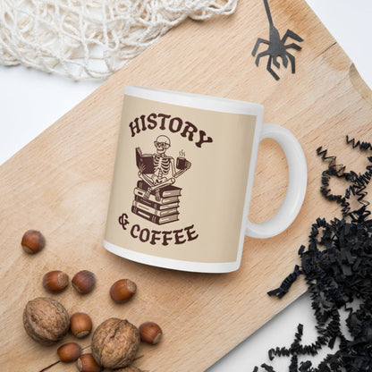 History & Coffee Mug - history buff gift by HistoHead
