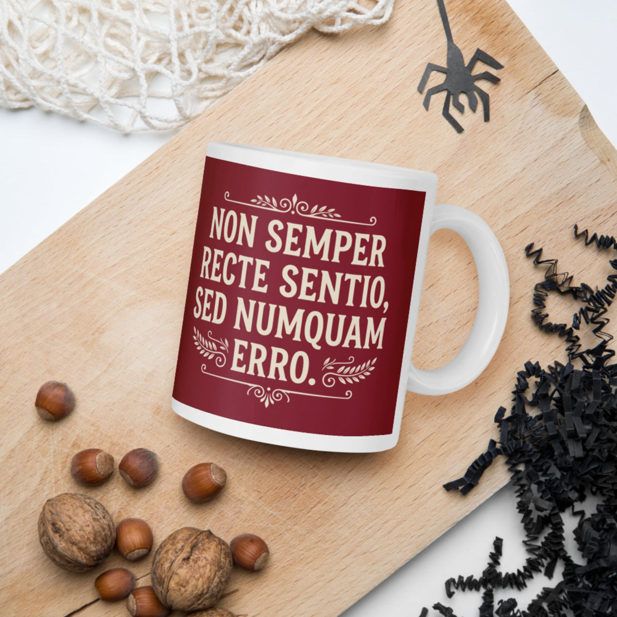 I'm Not Always Right But Never Wrong Latin Mug - history buff gift by HistoHead