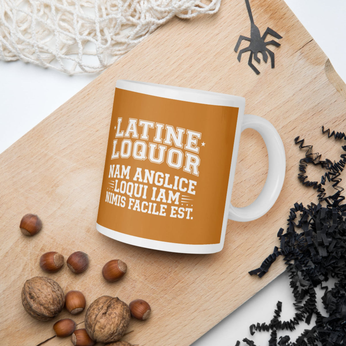 I Speak Latin Because English Is Too Easy Now Mug - history buff gift by HistoHead