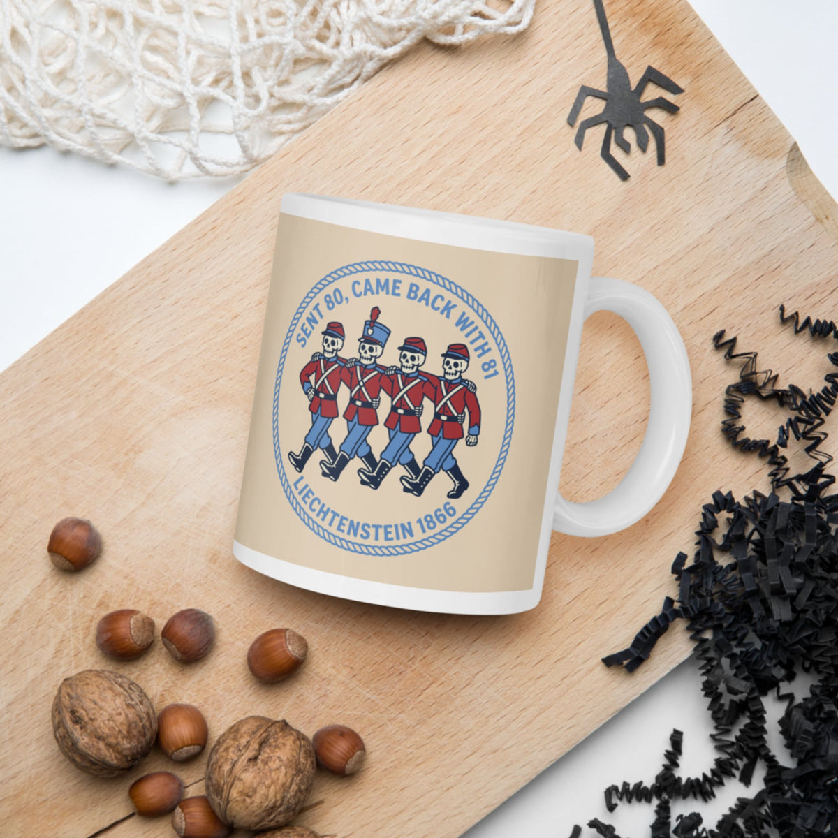 Liechtenstein 1866 Mug - history buff gift by HistoHead