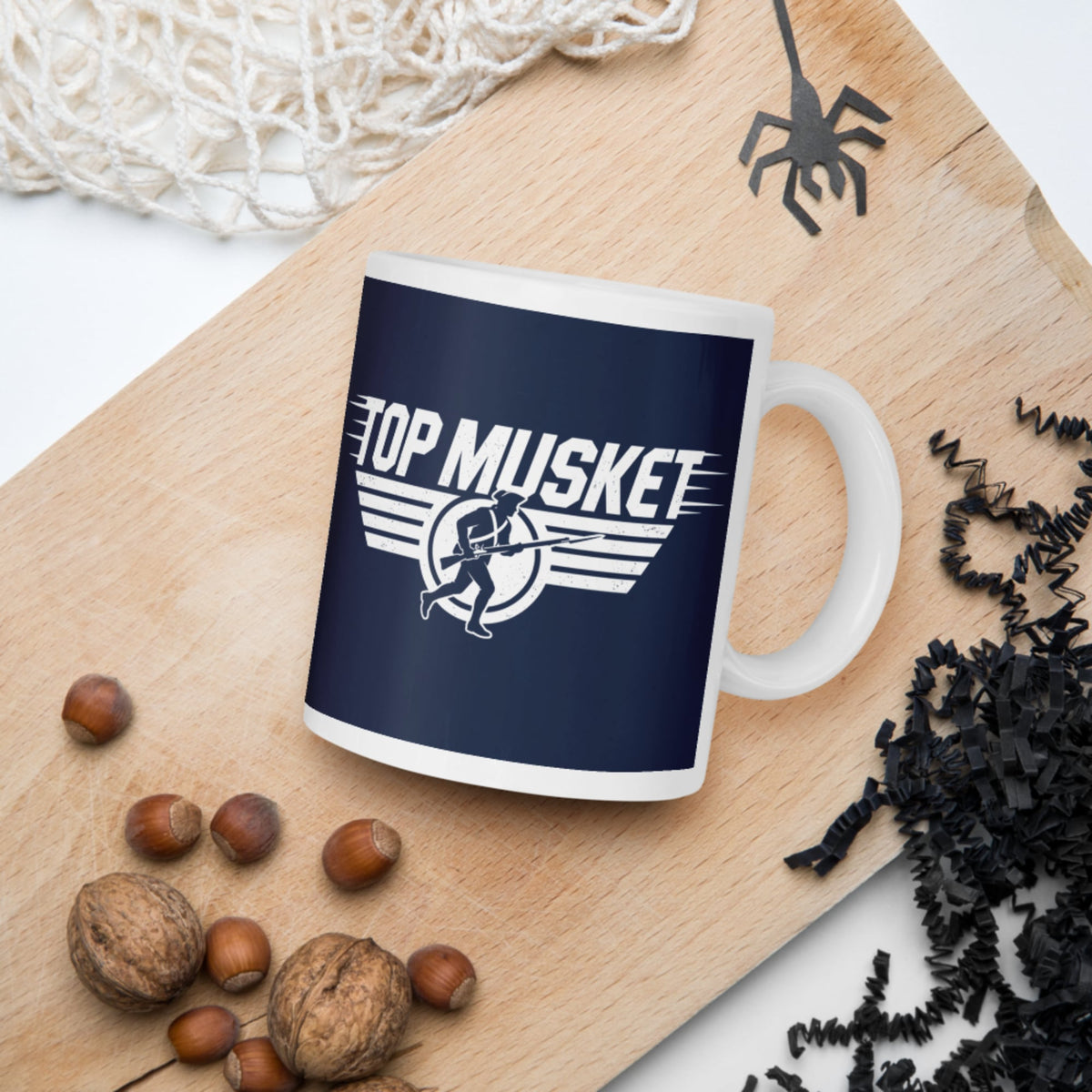 Top Musket Mug - history buff gift by HistoHead