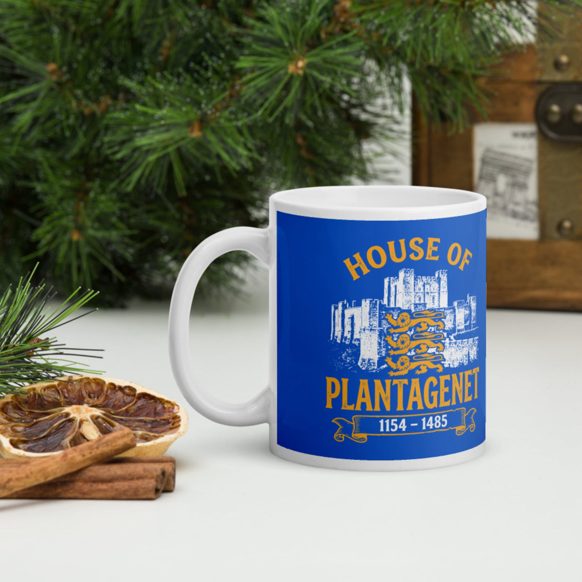 House of Plantagenet Mug - history buff gift by HistoHead