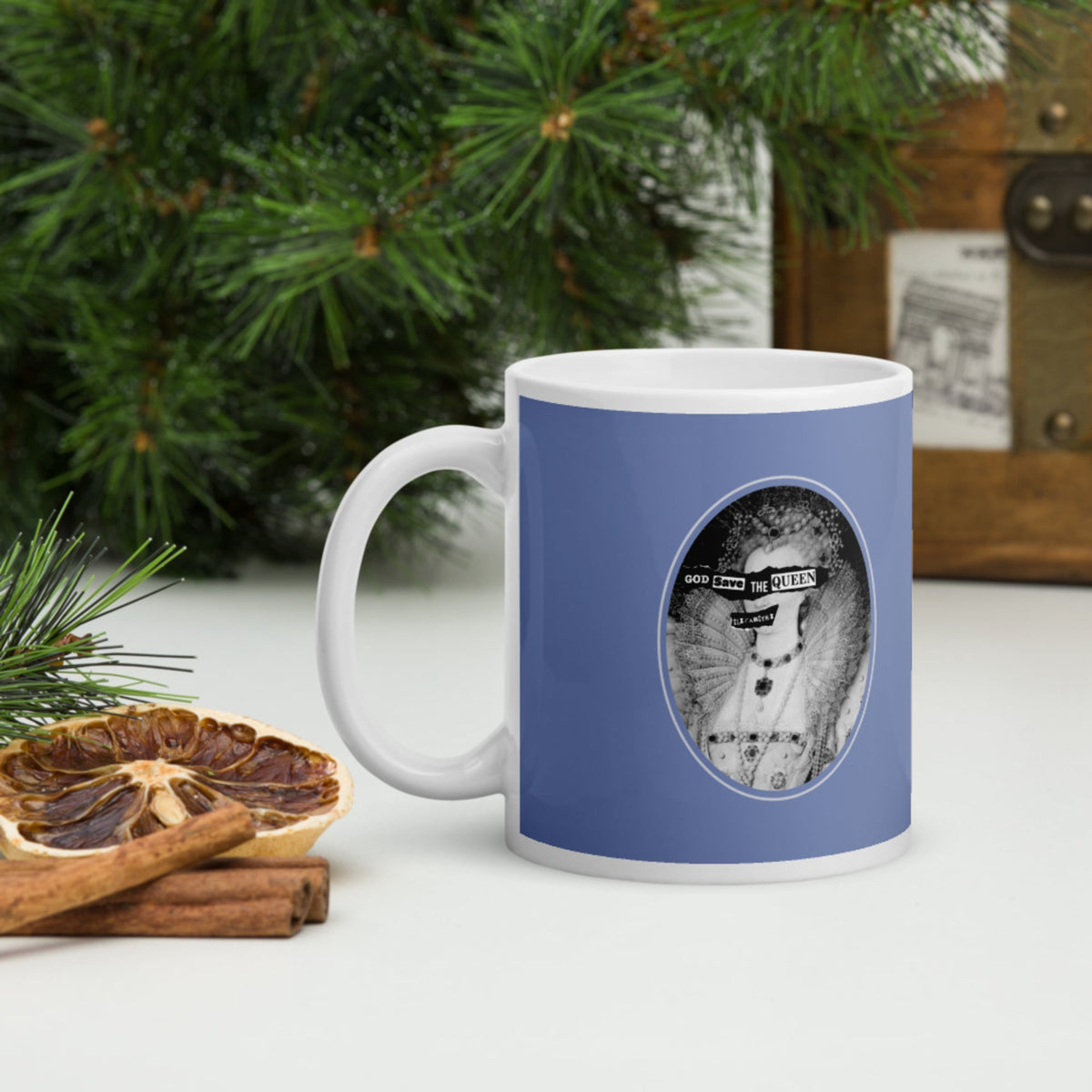 God Save the Queen Elizabeth I Mug - history buff gift by HistoHead