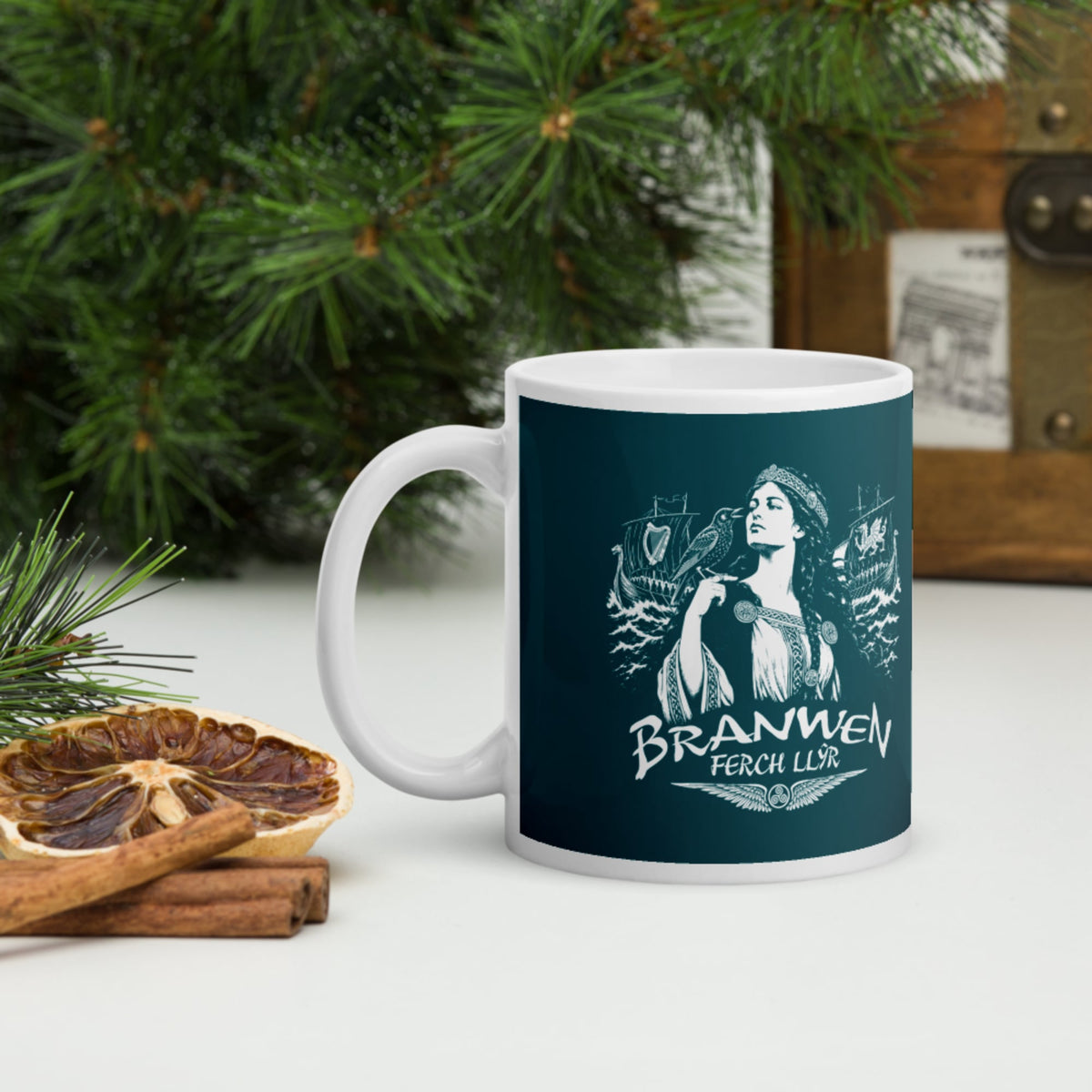 Branwen ferch Llŷr Mug - history buff gift by HistoHead