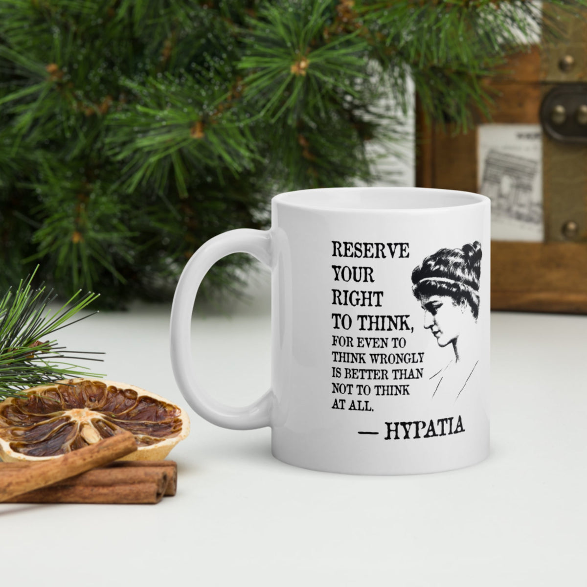 Hypatia Quote Mug - history buff gift by HistoHead