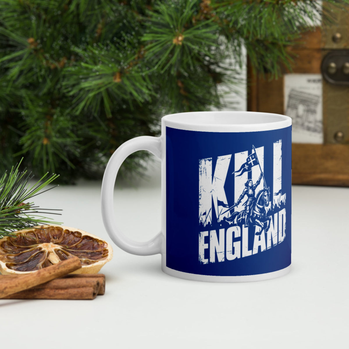 Joan of Arc Kill England Mug - history buff gift by HistoHead