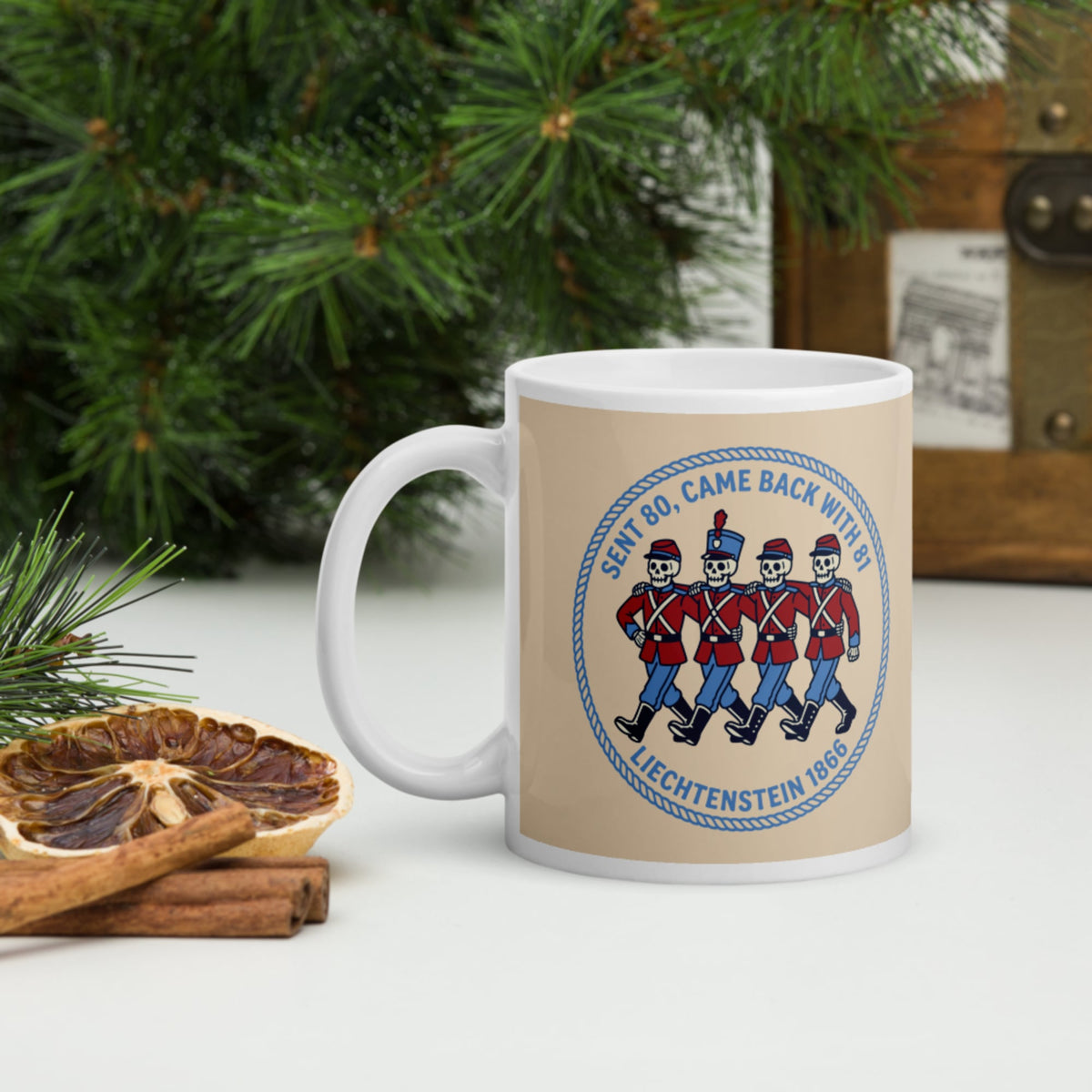 Liechtenstein 1866 Mug - history buff gift by HistoHead