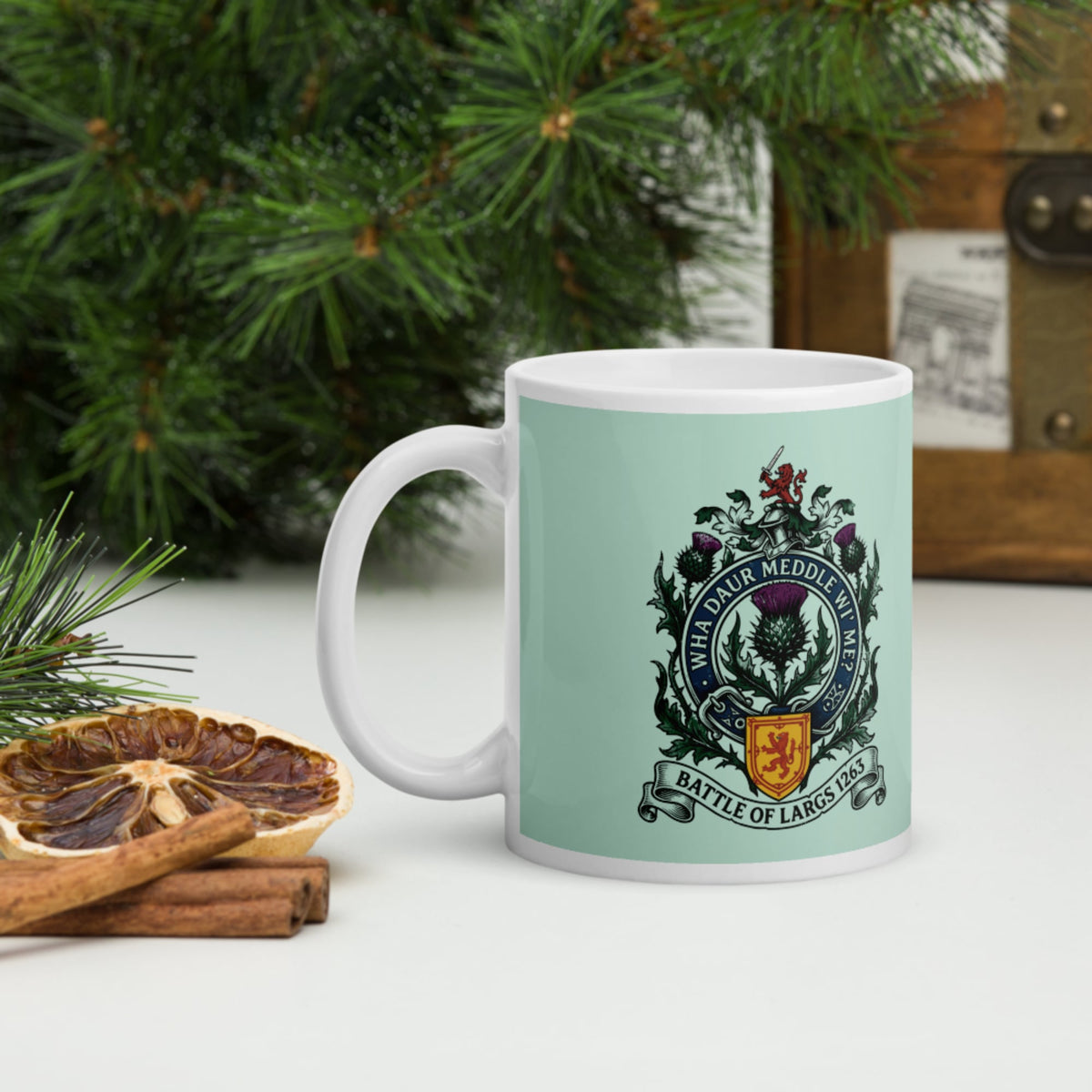Scotland Battle of Largs 1263 Mug - history buff gift by HistoHead