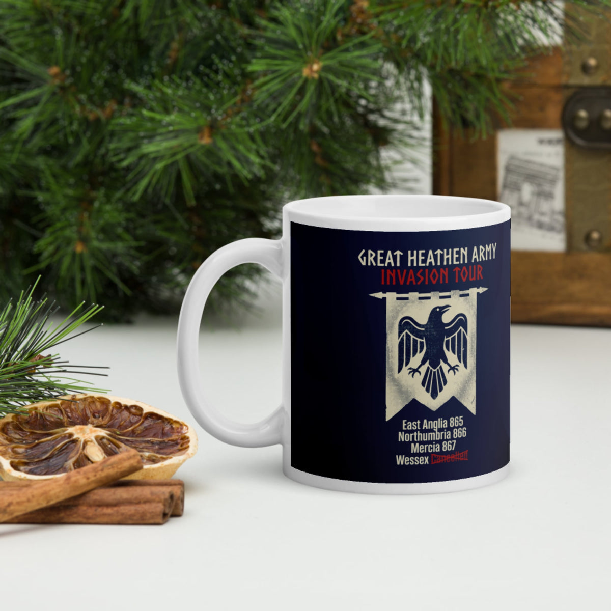 Great Heathen Army Invasion Tour Mug - history buff gift by HistoHead