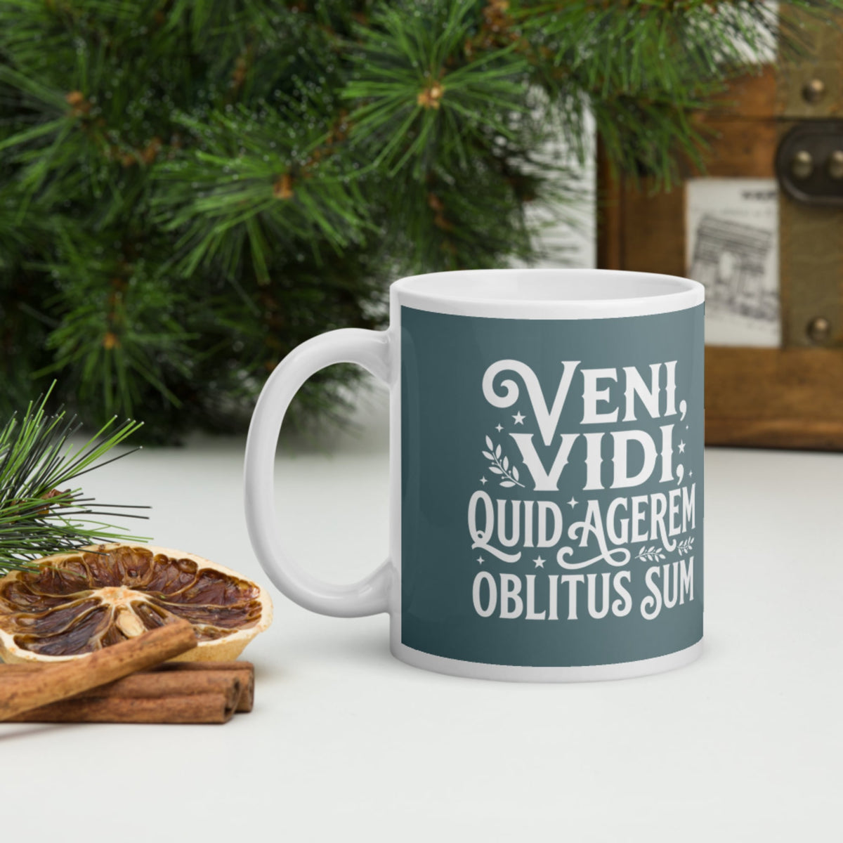 Latin I Came I Saw I Forgot I Was Doing Mug - history buff gift by HistoHead