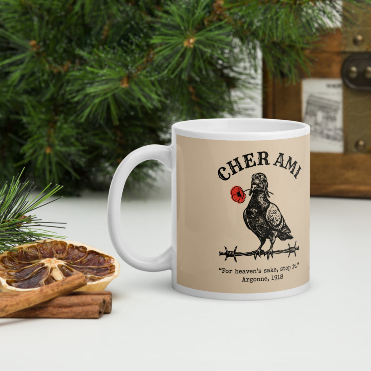 Cher Ami Mug - history buff gift by HistoHead