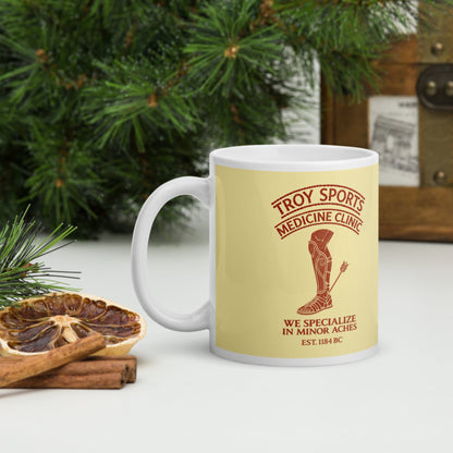 Troy Sports Medicine Clinic Mug - history buff gift by HistoHead