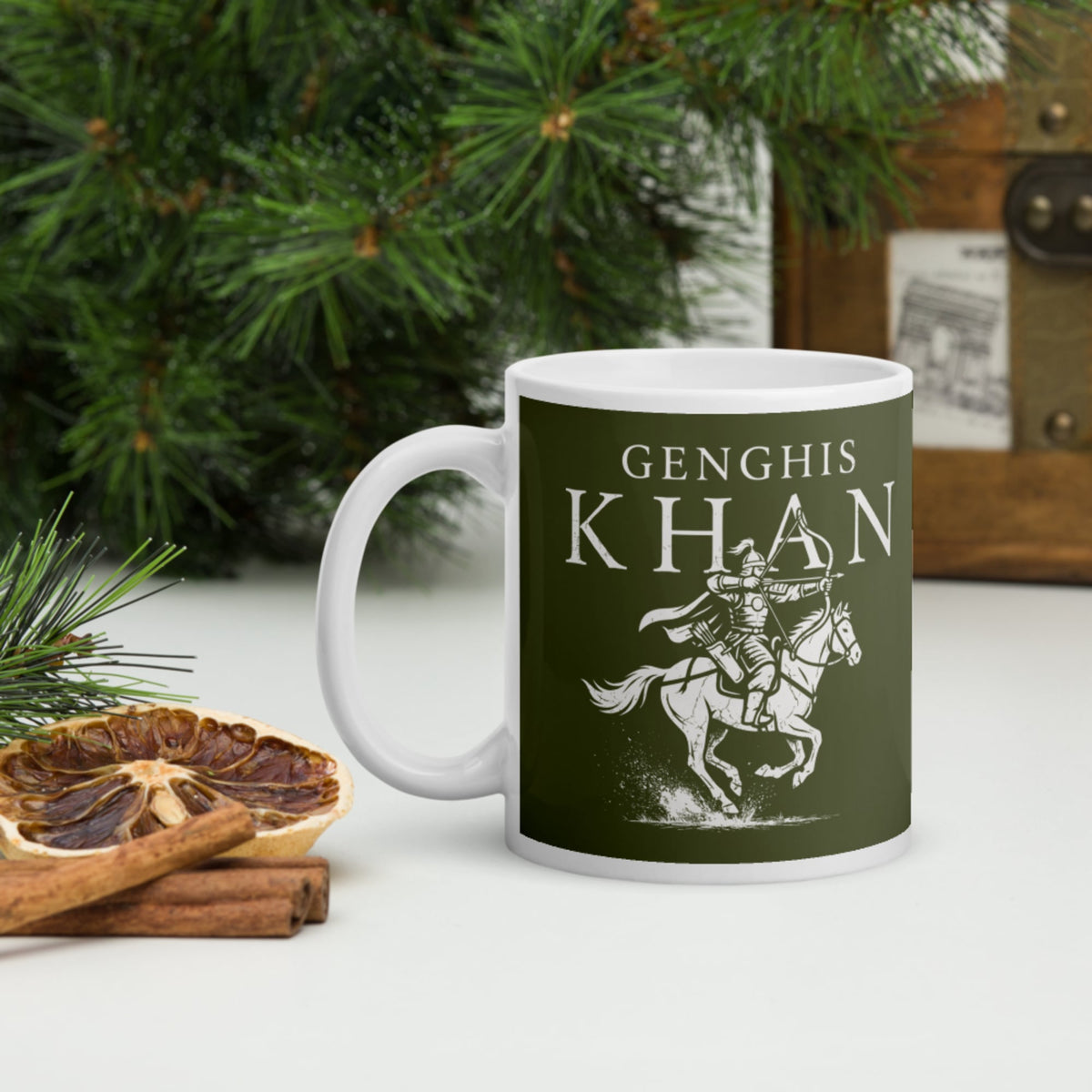 Genghis Khan Mug - history buff gift by HistoHead