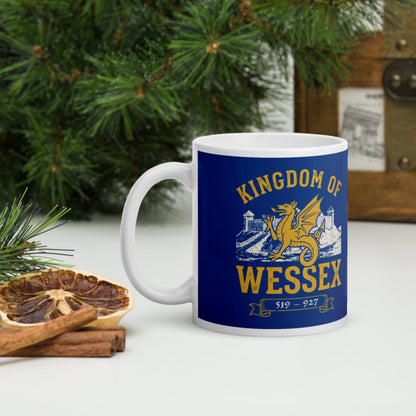 Kingdom of Wessex Mug - history buff gift by HistoHead