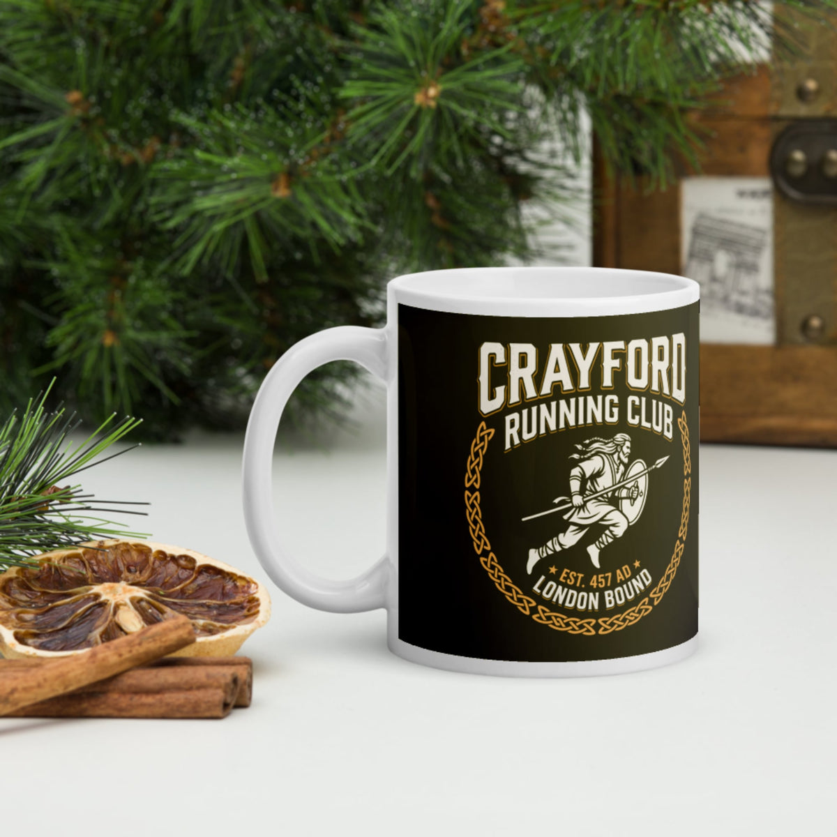 Crayford Running Club Mug - history buff gift by HistoHead