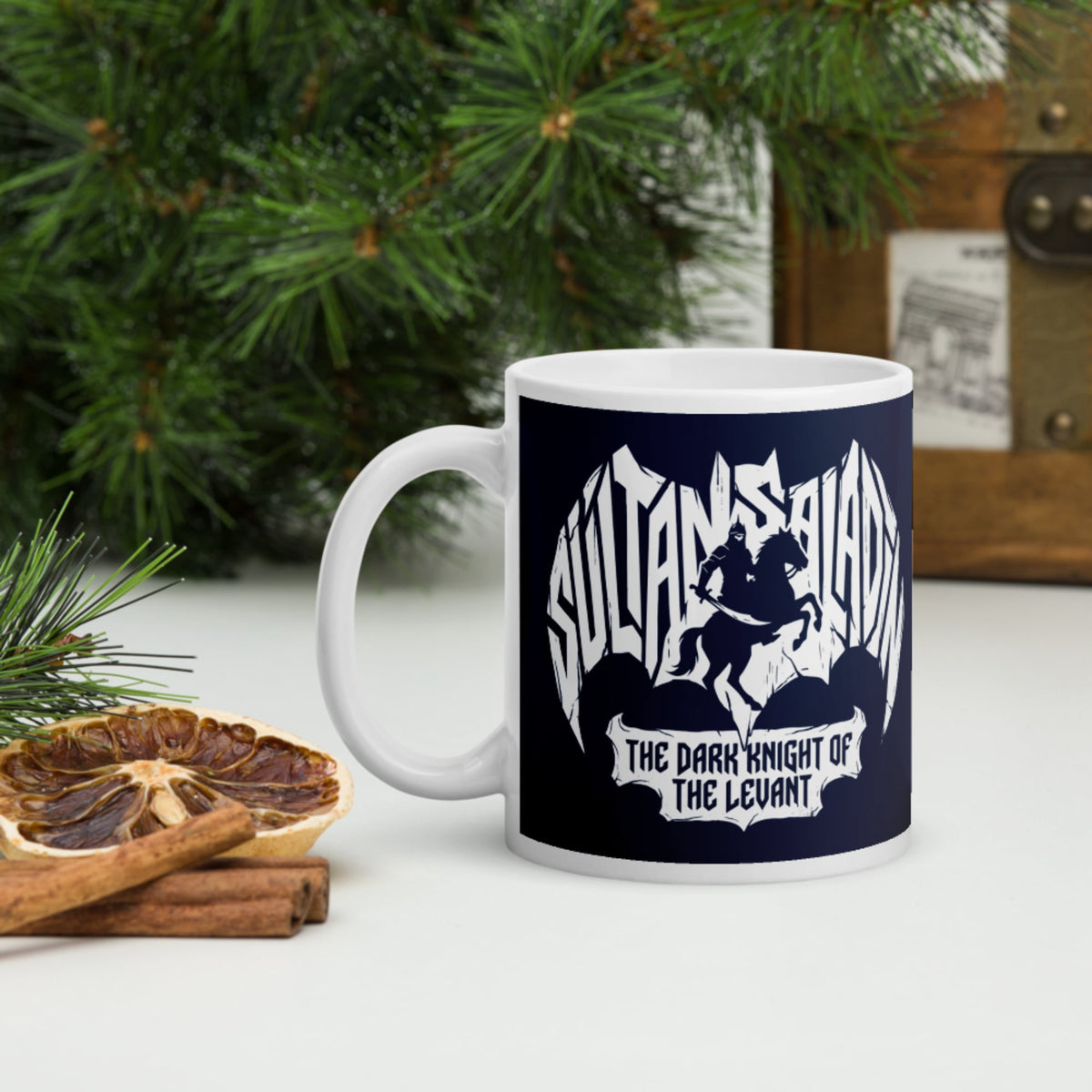 Saladin Dark Knight Mug - history buff gift by HistoHead