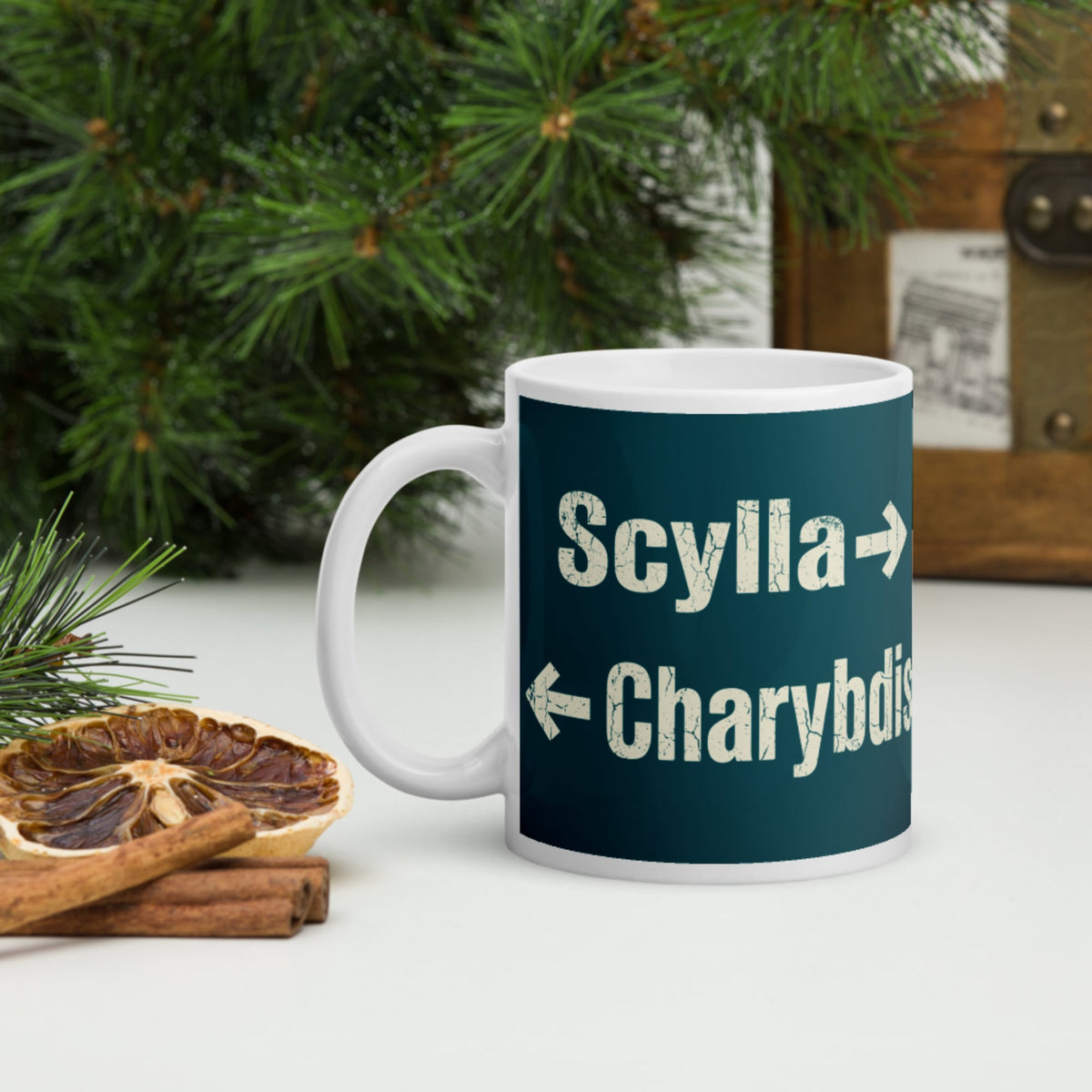 Between Scylla and Charybdis Mug - history buff gift by HistoHead