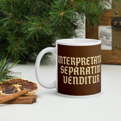 Translation Sold Separately in Latin Mug - history buff gift by HistoHead