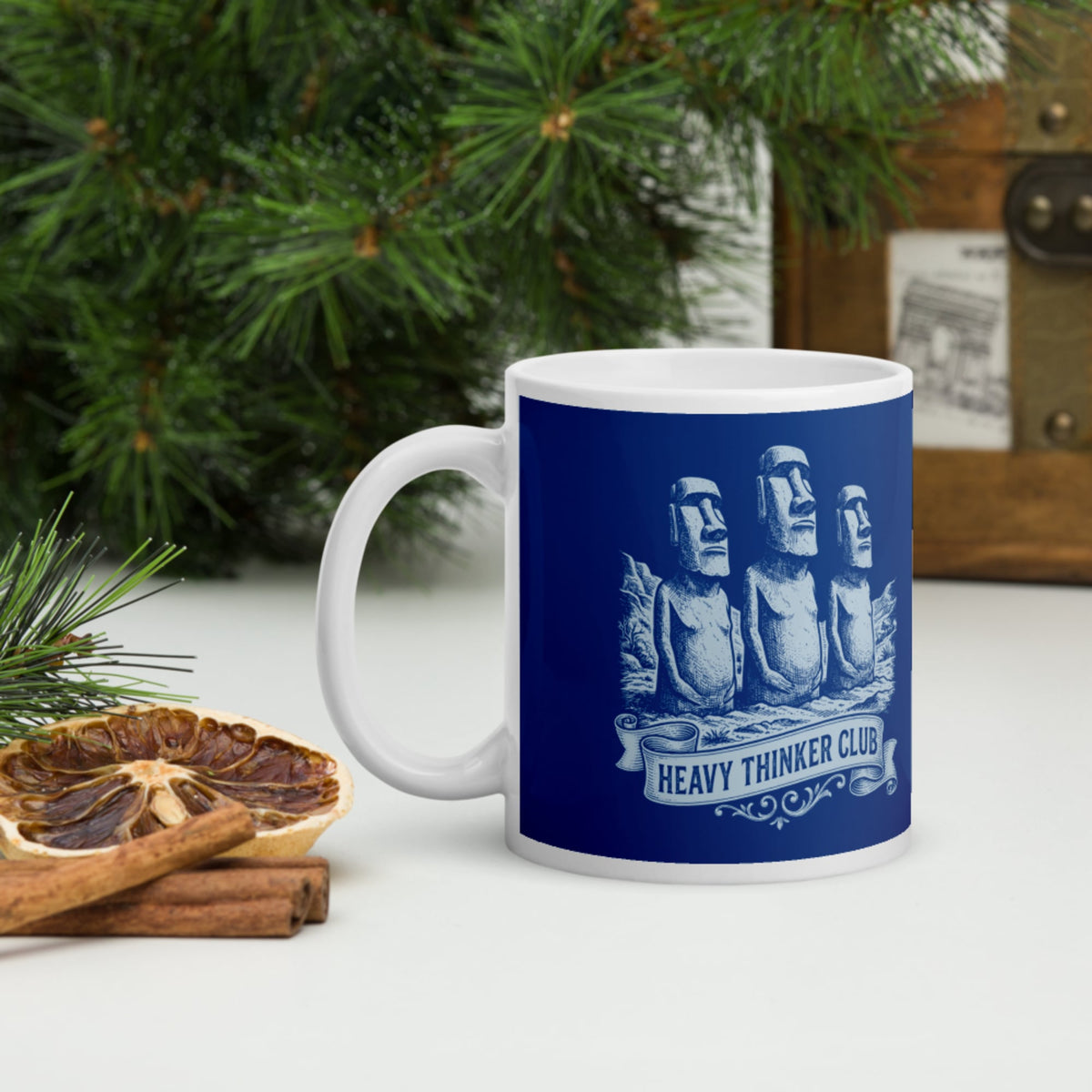 Heavy Thinker Club Mug - history buff gift by HistoHead