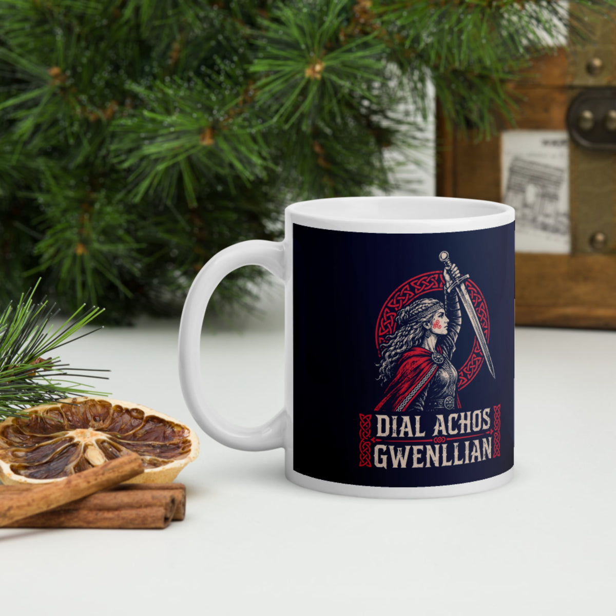 Dial Achos Gwenllian Mug - history buff gift by HistoHead