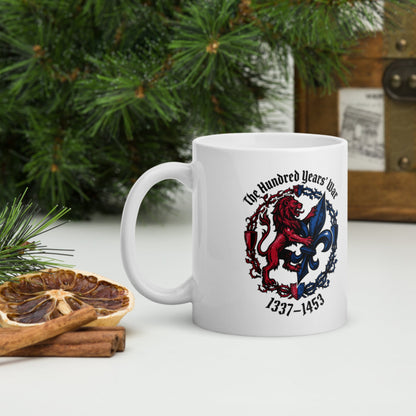 The Hundred Years' War Mug - history buff gift by HistoHead