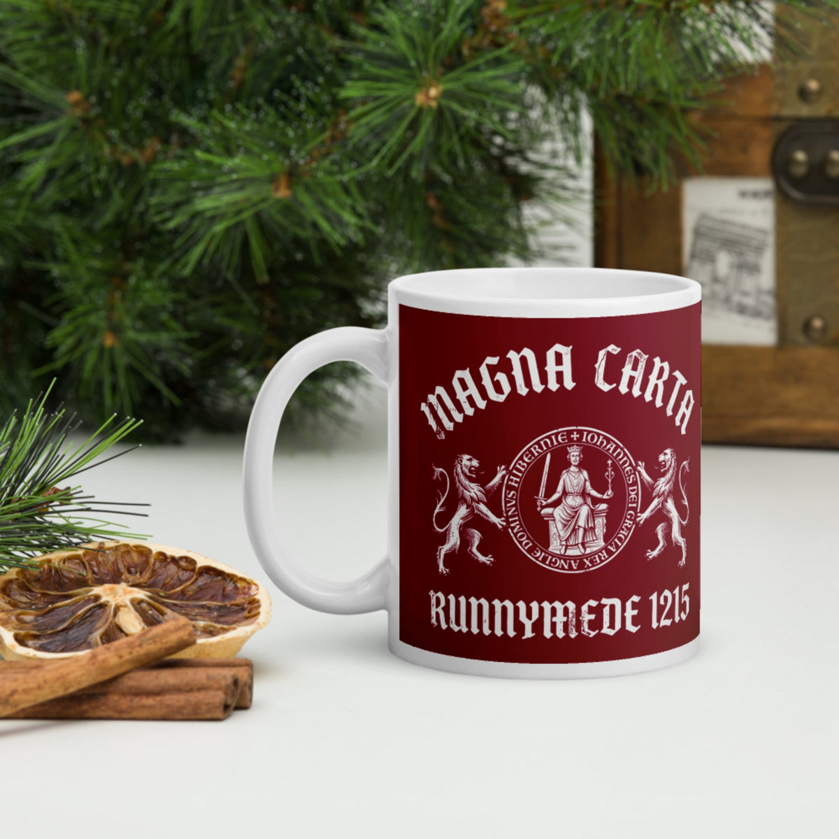Magna Carta King John Seal Mug - history buff gift by HistoHead