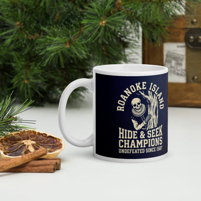 Roanoke Island Hide & Seek Mug - history buff gift by HistoHead