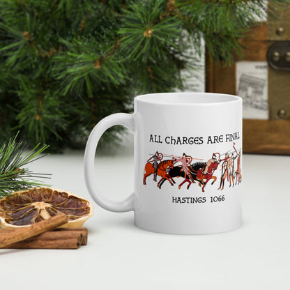 Bayeux Tapestry All Charges Are Final Mug - history buff gift by HistoHead