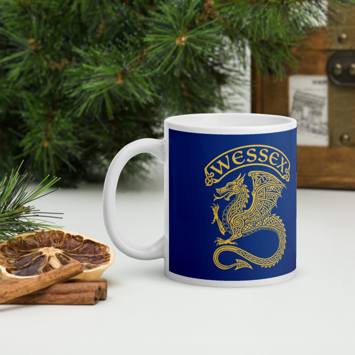 Wessex Dragon Mug - history buff gift by HistoHead