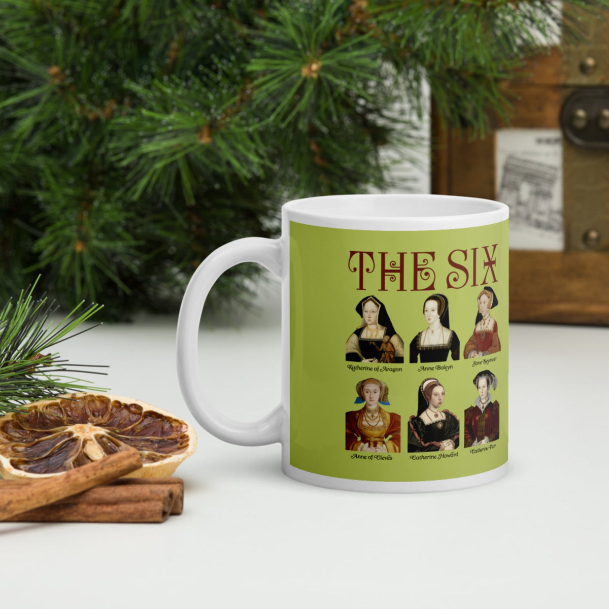 The Six Mug - history buff gift by HistoHead