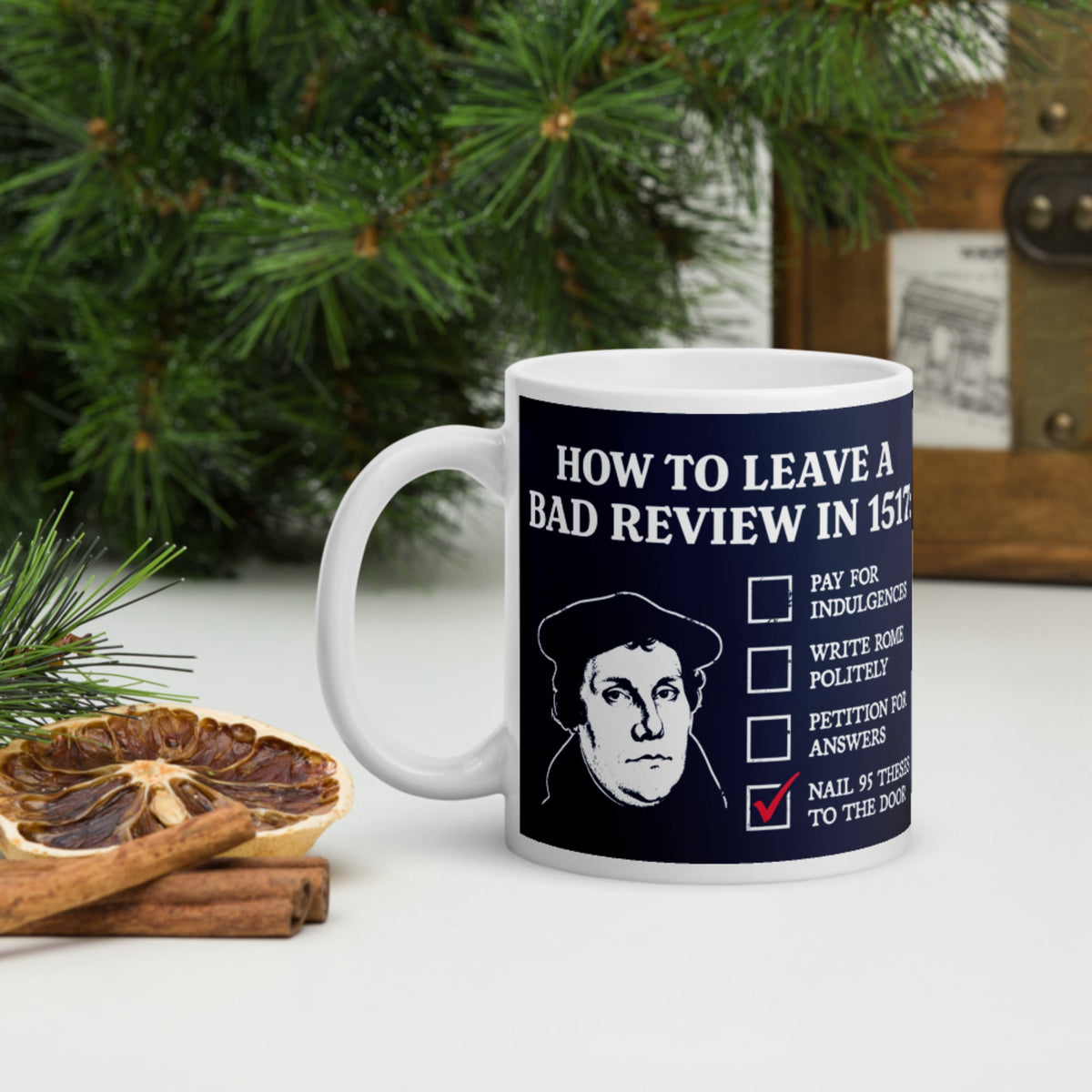 Martin Luther's Conflict Resolution Mug - history buff gift by HistoHead