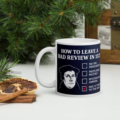 Martin Luther's Conflict Resolution Mug - history buff gift by HistoHead