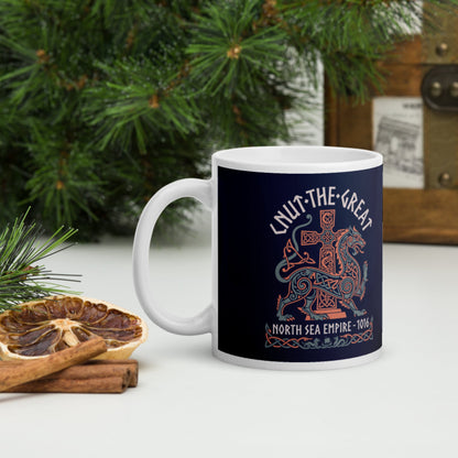 Cnut the Great Mug - history buff gift by HistoHead