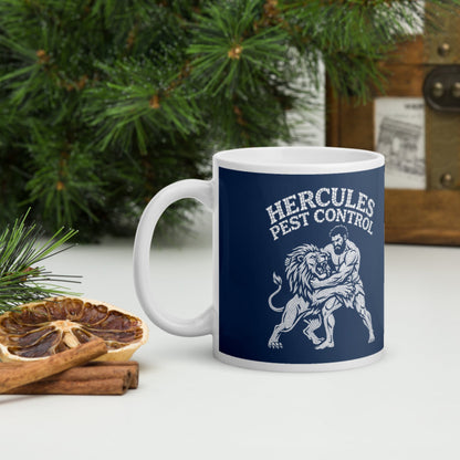 Hercules Pest Control Mug - history buff gift by HistoHead