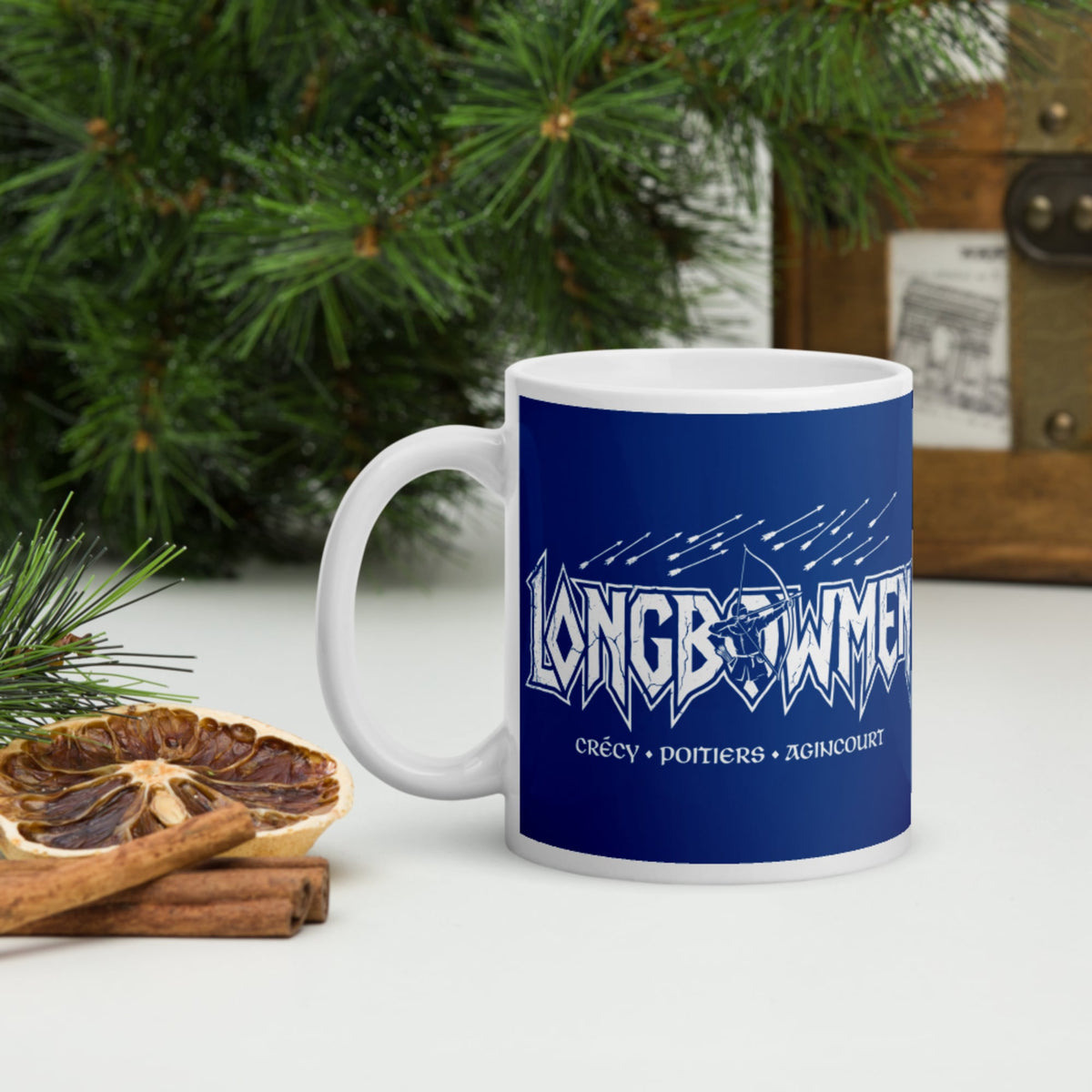 Longbowmen Mug - history buff gift by HistoHead