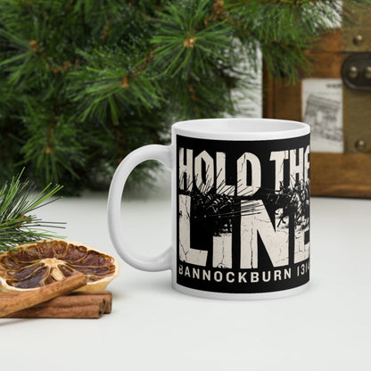 Hold The Line Bannockburn 1314 Mug - history buff gift by HistoHead