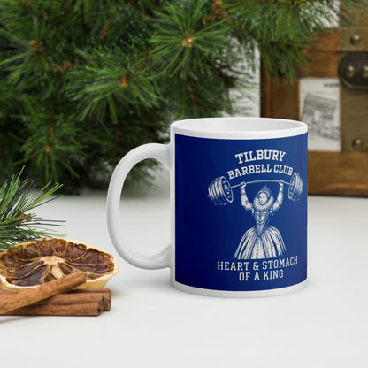 Elizabeth I Tilbury Barbell Club Mug - history buff gift by HistoHead