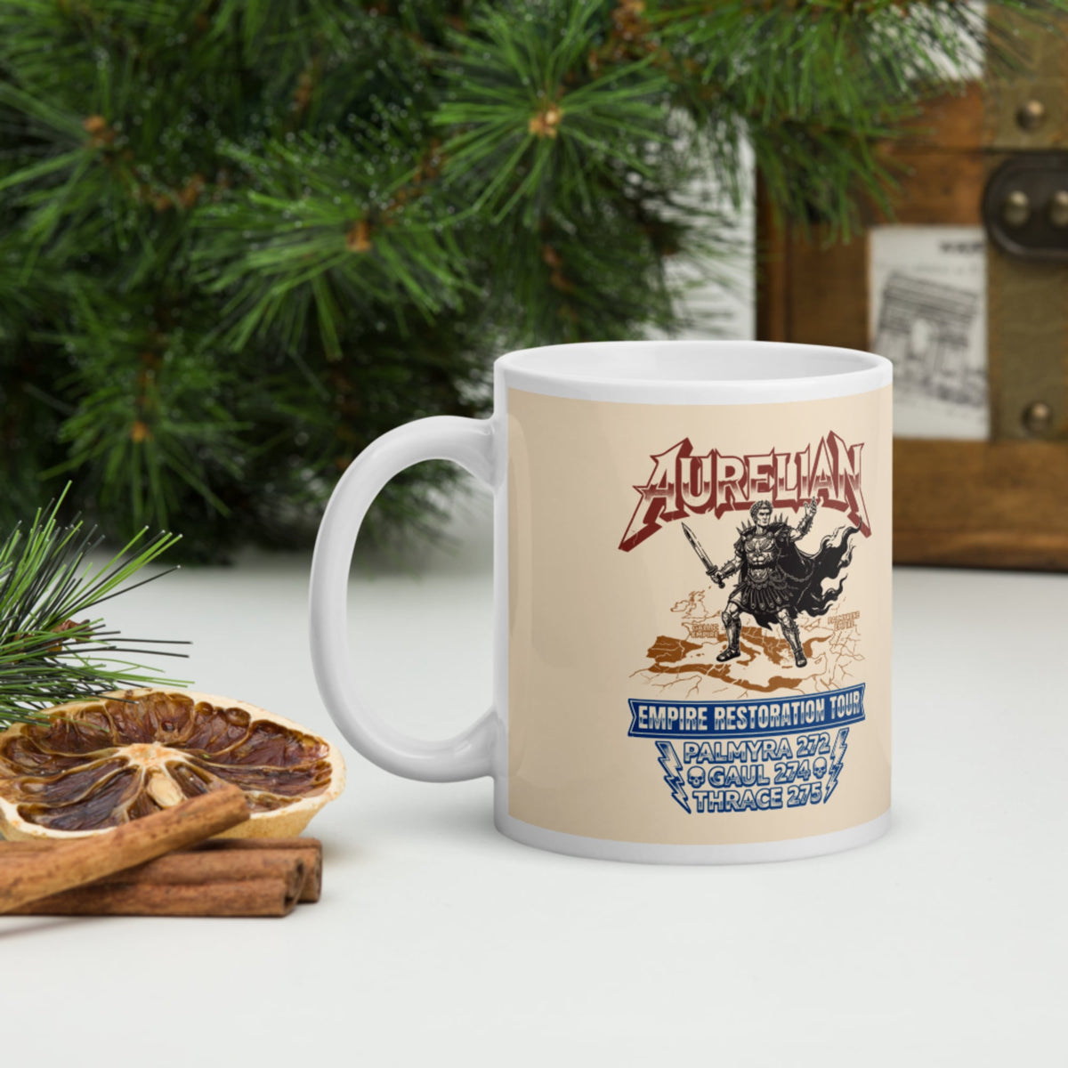 Aurelian Empire Restoration Tour Mug - history buff gift by HistoHead