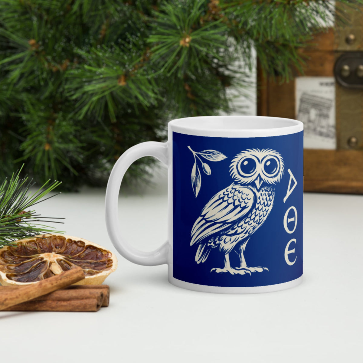 Owl of Athena Mug - history buff gift by HistoHead