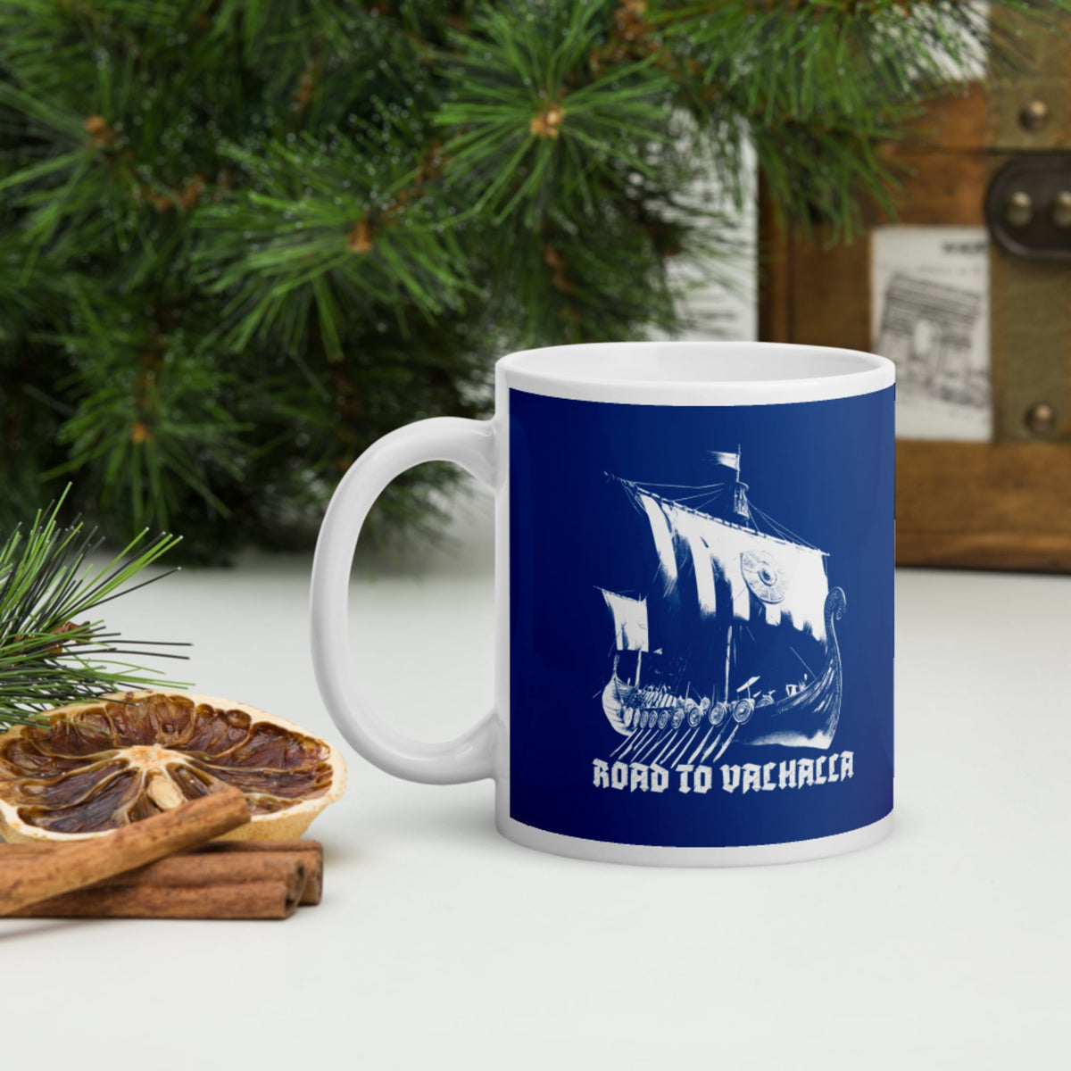 Road to Valhalla Mug - history buff gift by HistoHead