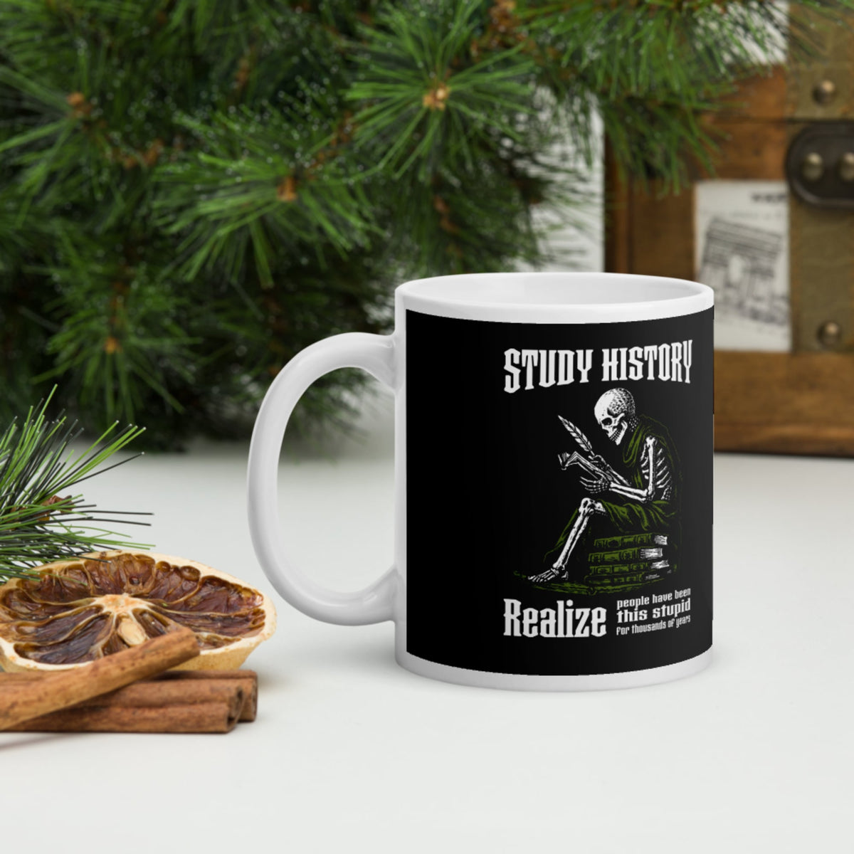 Study History Mug - history buff gift by HistoHead